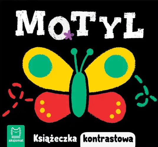 Okładka: Motyl. Książeczka kontrastowa