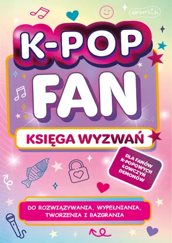 Okładka: K-POP FAN Księga wyzwań