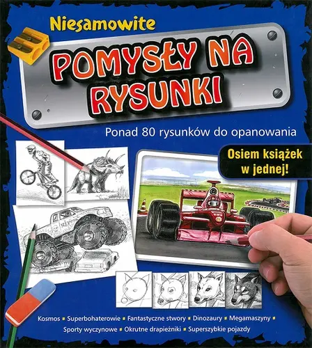 Okładka: Niesamowite pomysły na rysunki