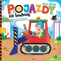 Okładka: Pojazdy na budowie. Duże puzzle