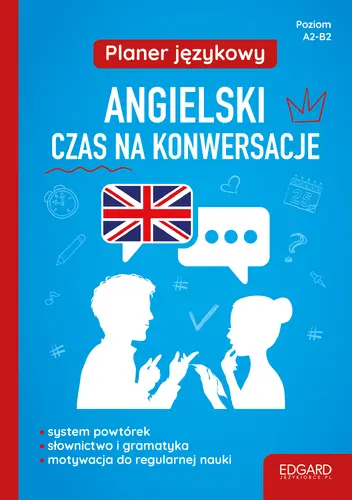 Okładka: Planer językowy. Angielski. Czas na konwersacje