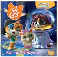 Okładka: 44 cats. 44 koty w akcji nr 2 Kot na Księżycu