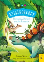 Okładka: Książkożercy. Pterodaktyl Olimpek i wielki dinozaur
