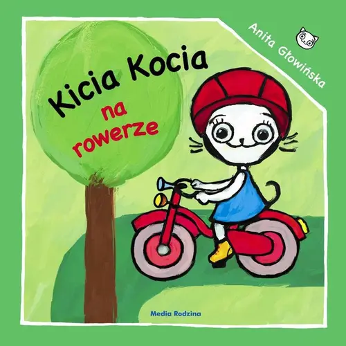 Okładka: Kicia Kocia na rowerze
