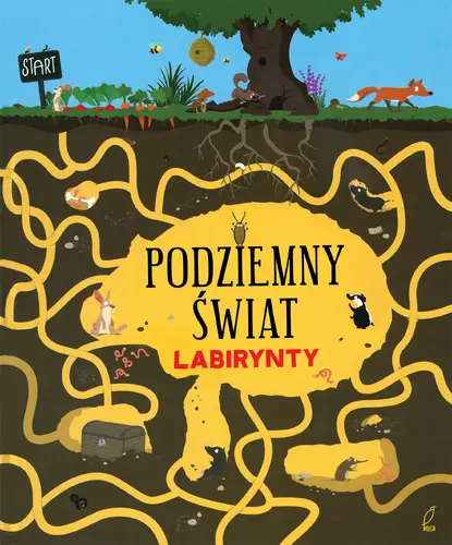 Okładka: Podziemny świat labiryntów