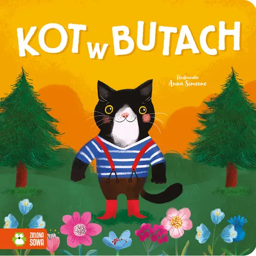 Okładka: Bajkowe boardbooki. Kot w butach