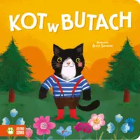 Okładka: Bajkowe boardbooki. Kot w butach