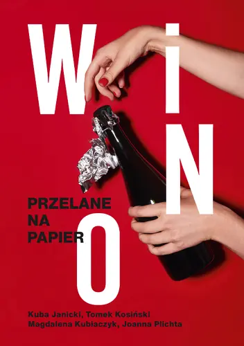 Okładka: Wino. Przelane na papier