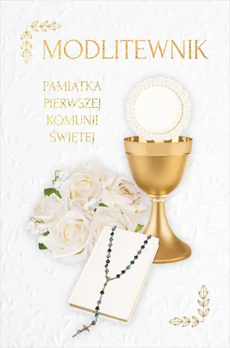 Okładka: Modlitewnik. Pamiątka Pierwszej Komunii Świętej