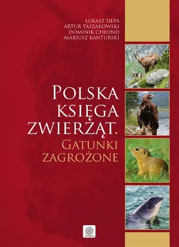 Okładka: Polska księga zwierząt. Gatunki zagrożone