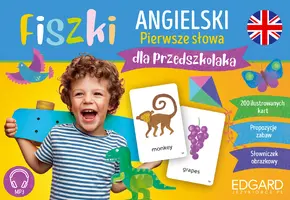 Okładka: Fiszki. Angielski. Pierwsze słowa dla przedszkolaka