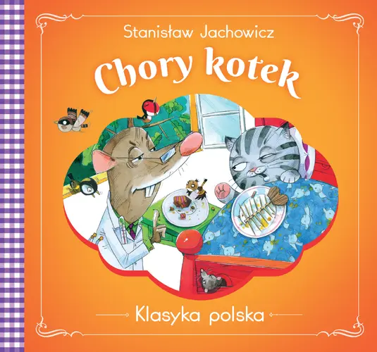 Okładka: Chory kotek . Klasyka polska