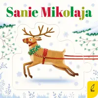 Okładka: Czytanki - układanki. Sanie Mikołaja