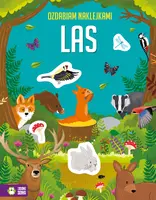 Okładka: Ozdabiam naklejkami. Las