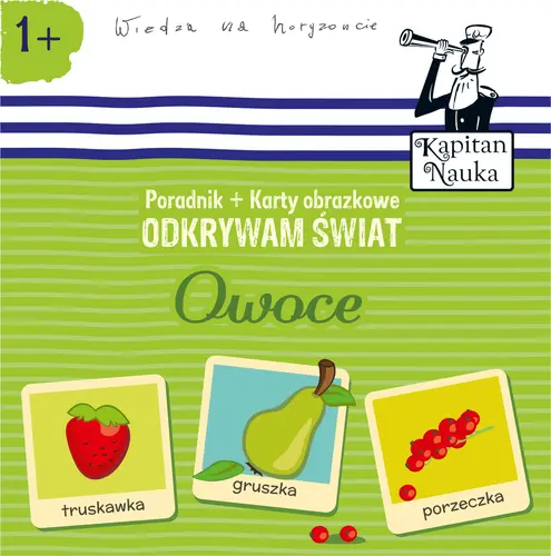 Okładka: Odkrywam świat Owoce Książka + Karty obrazkowe