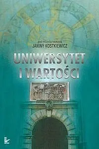Okładka: Uniwersytet i wartości