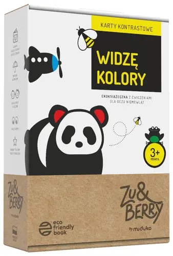 Okładka: Widzę kolory. Karty kontrastowe