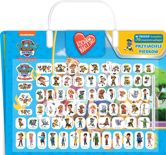 Okładka: Psi Patrol. Kocham naklejać cz. 5 Przyjaciele piesków