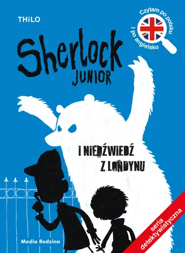 Okładka: Sherlock Junior i niedźwiedź z Londynu
