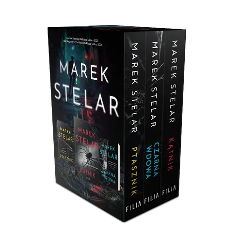 Okładka: Pakiet: Ptasznik / Czarna wdowa / Kątnik