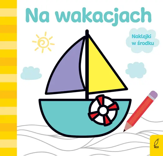 Okładka: Już koloruję. Na wakacjach