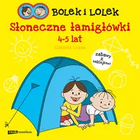 Okładka: Bolek i Lolek. Słoneczne łamigłówki