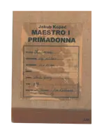 Okładka: Maestro i primadonna