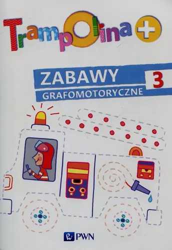 Okładka: Trampolina + Zabawy grafomotoryczne 3