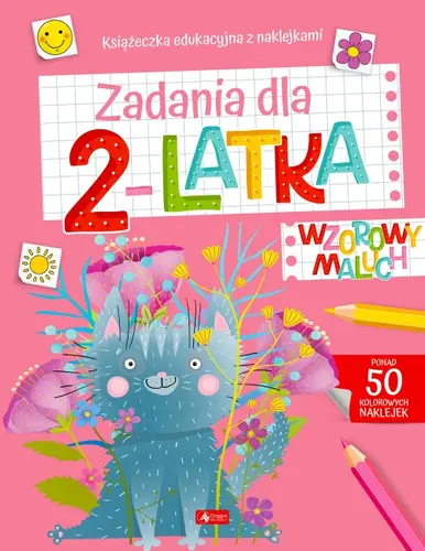 Okładka: Wzorowy maluch. Zadania dla 2-latka