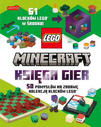 Okładka: LEGO Minecraft. Księga gier