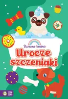 Okładka: Barwna kraina. Urocze szczeniaki