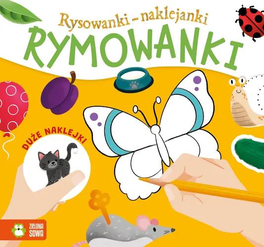 Okładka: Rysowanki-naklejanki. Rymowanki