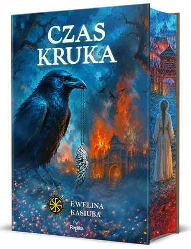 Okładka: Czas kruka (barwione brzegi)