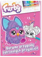 Okładka: Furby. Dodaj kolorów. Barwne przygody futrzastych przyjaciół