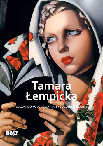 Okładka: Tamara Łempicka - zeszyt do kolorowania 2