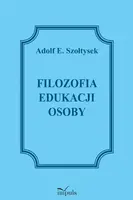 Okładka: Filozofia edukacji osoby