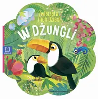 Okładka: Zwierzęta i ich dzieci. W dżungli