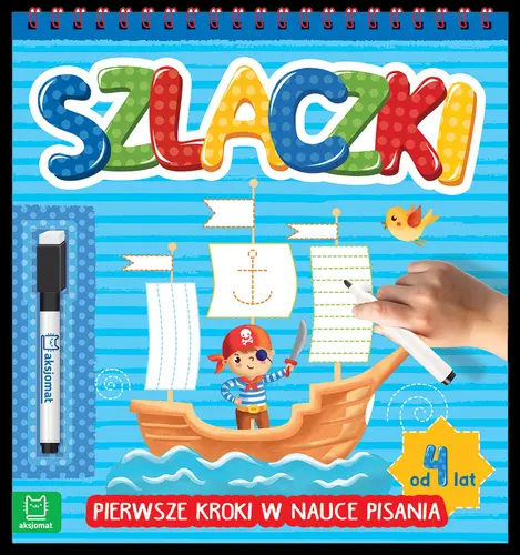 Okładka: Szlaczki. Pierwsze kroki w nauce pisania od 4 lat