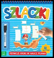 Okładka: Szlaczki. Pierwsze kroki w nauce pisania od 4 lat
