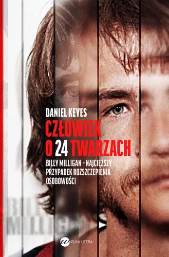 Okładka: Człowiek o 24 twarzach