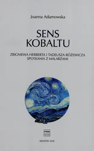 Okładka: Sens kobaltu