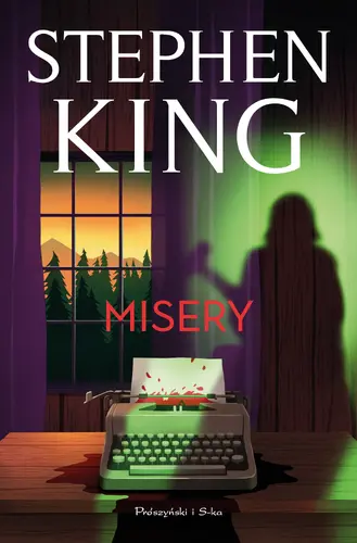 Okładka: Misery (ilustrowane brzegi)