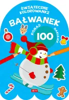 Okładka: Bałwanek. Kolorowanka z naklejkami