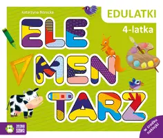 Okładka: Edulatki. Elementarz 4-latka