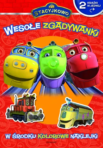 Okładka: Wesołe Zgadywanki. Stacyjkowo.