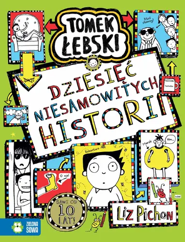 Okładka: Tomek Łebski. Dziesięć niesamowitych historii