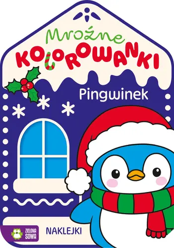 Okładka: Mroźne kolorowanki. Pingwinek