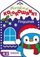Okładka: Mroźne kolorowanki. Pingwinek