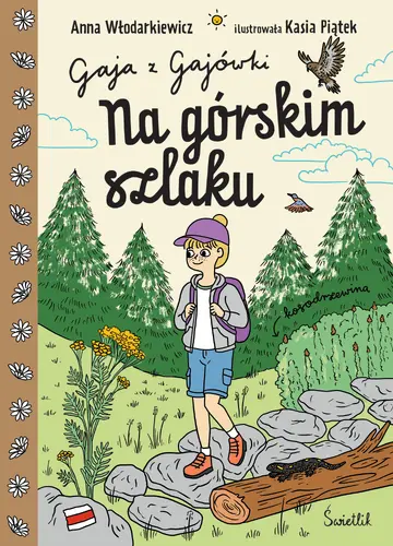 Okładka: Na górskim szlaku. Gaja z Gajówki. Tom 6