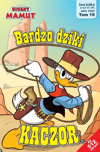 Okładka: Bardzo dziki kaczor